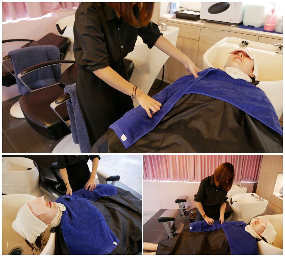 蘆洲染髮推薦「初髮廊」平價超值消費~夢幻絕美髮廊~新開幕不分長短燙染大優惠 - 第35張圖 初髮廊按摩